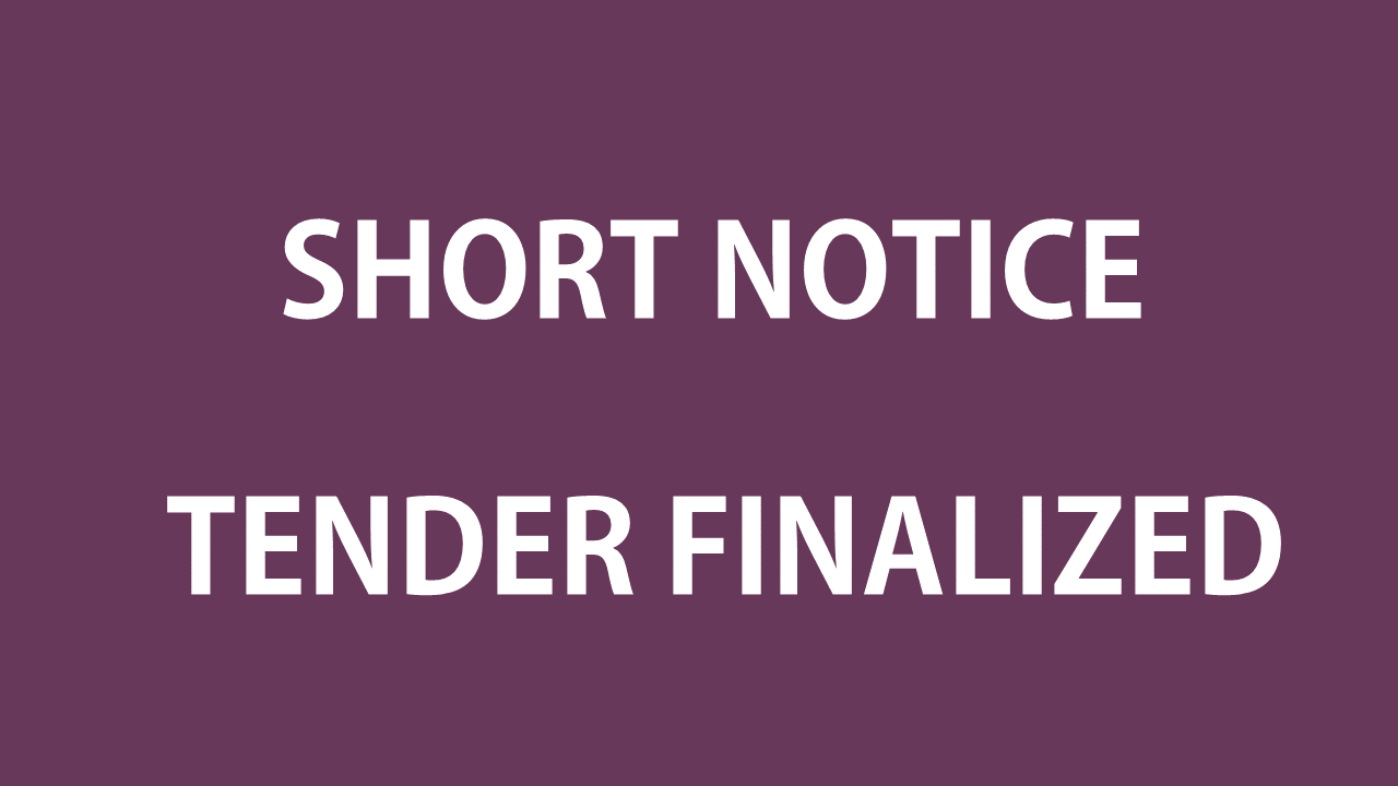 SHORT NOTICE – oncNGS PCP tender finalized.